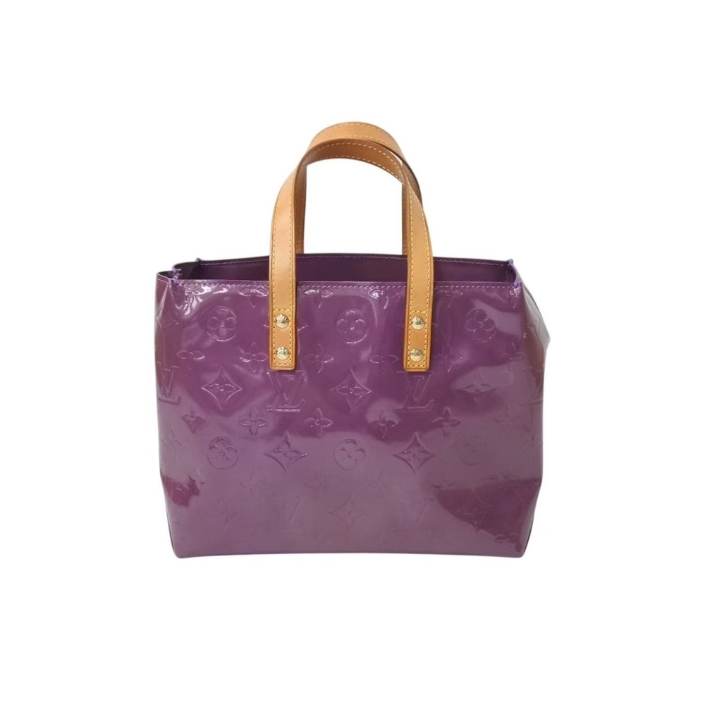LOUIS VUITTON Reade Handbag Monogram Vernis Leather